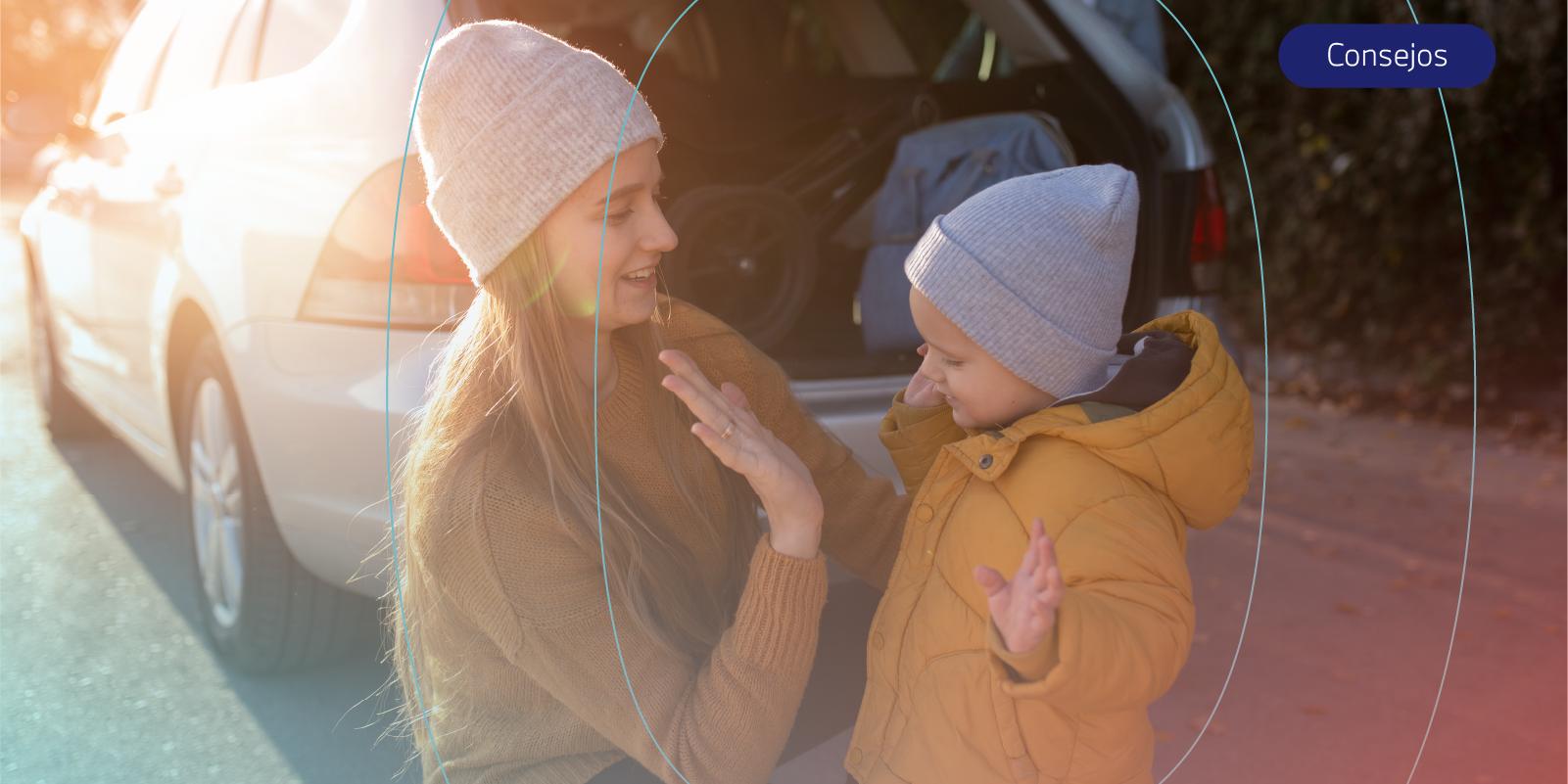 Viajar con niños en coche